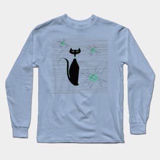 MCM Cat Starburst Design Long Sleeve T-Shirt